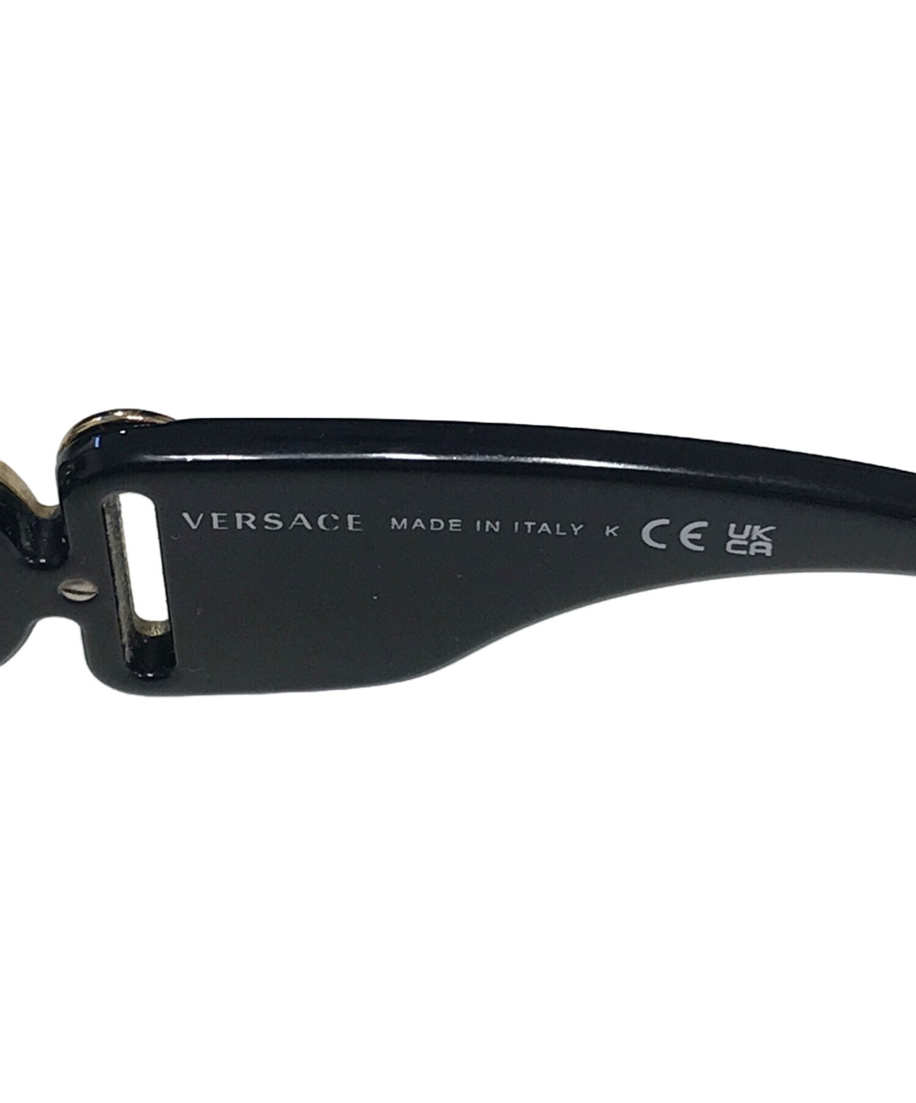 VERSACE Octagonal Sunglasses MOD4361 Black Used 53-18-140 Men's Fashion Acces... thumbnail 6