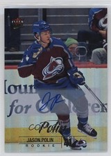 2024-25 Upper Deck Fleer Ultra Rookies Rainbow Foil Jason Polin #219 Auto 0cv