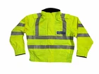 New Hivis Yellow Goretex Waterproof Blouson Bomber Jacket PHVGBJ2N