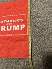 Catholics For Trump 2020 Mini Garden Flag Orange — photo 5