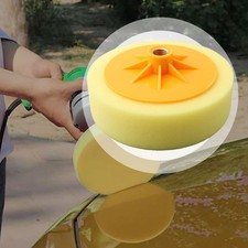 Roue tampon en mousse ��ponge premium pour polissage de moyeu de voiture 6 pouce