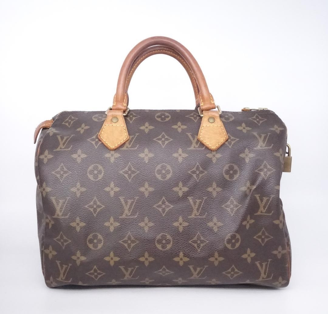 Authentic Louis Vuitton Monogram Speedy 30 M41526 Handbag vintage 01M013680006