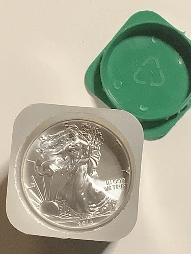 2016 American Silver Eagle ROLL (20) 1 Oz .999 Fine Silver Lot20 In Sleeve.