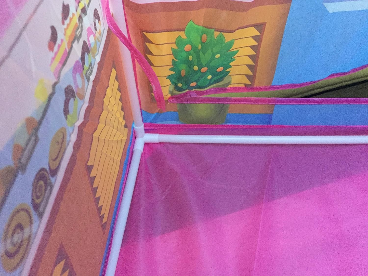 Kiddie Play Tent for Kids Candy Playhouse Boys & Girls Indoor Outdoor Toy 