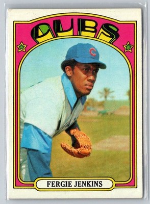1972 Topps - Fergie Jenkins #410 SEE PHOTOS