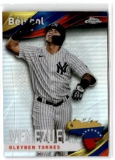 2021 Topps Chrome Beisbol Gleyber Torres #B-3 New York Yankees