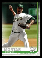 Frankie Montas 2019 Topps Update #US215 Oakland Athletics *040