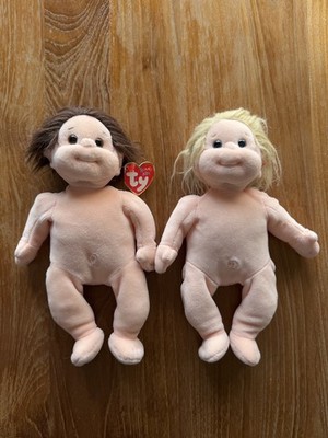 Ty Beanie Kids Tumbles and Chipper Beanbag Plush Dolls Set [B27]