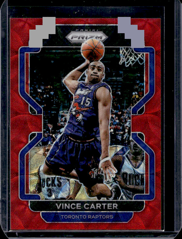 2021-22 Panini Prizm Vince Carter Red Choice #/88