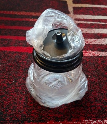 Tupperware Panorama 2,4l Schwarz Kaffeedose Klärchen Bonbon Dose Kaffee Tee Dose