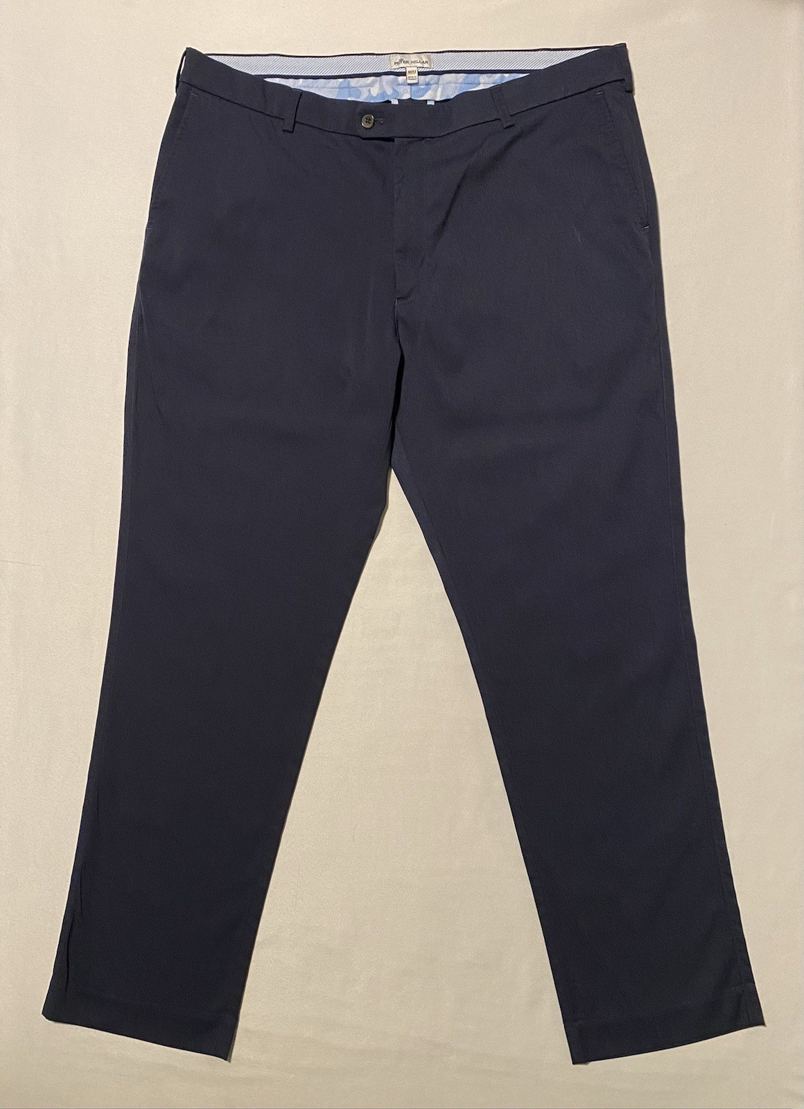 Peter Millar 👑 Crown Solid Navy Flat Front Men's… - image 1