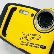 FUJIFILM FinePix XP140 Yellow Digital Camera Waterproof Japan