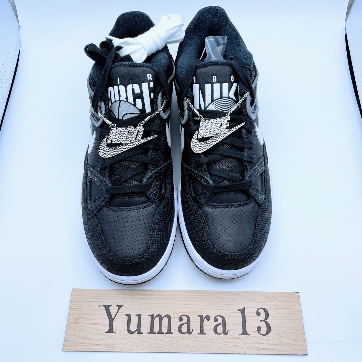 NIGO × Nike Air Force 3 Low Black White HF7630-001 Men's Size | eBay