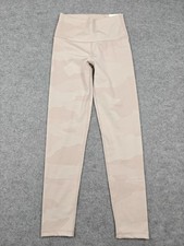 Aerie OFFLINE Leggings Womens Medium Beige Camo High Rise Ankle Yoga Gym