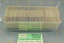 Northwest Shortline Single-Edge Razor Blades For Chopper 53-494 Sold Sep 49164