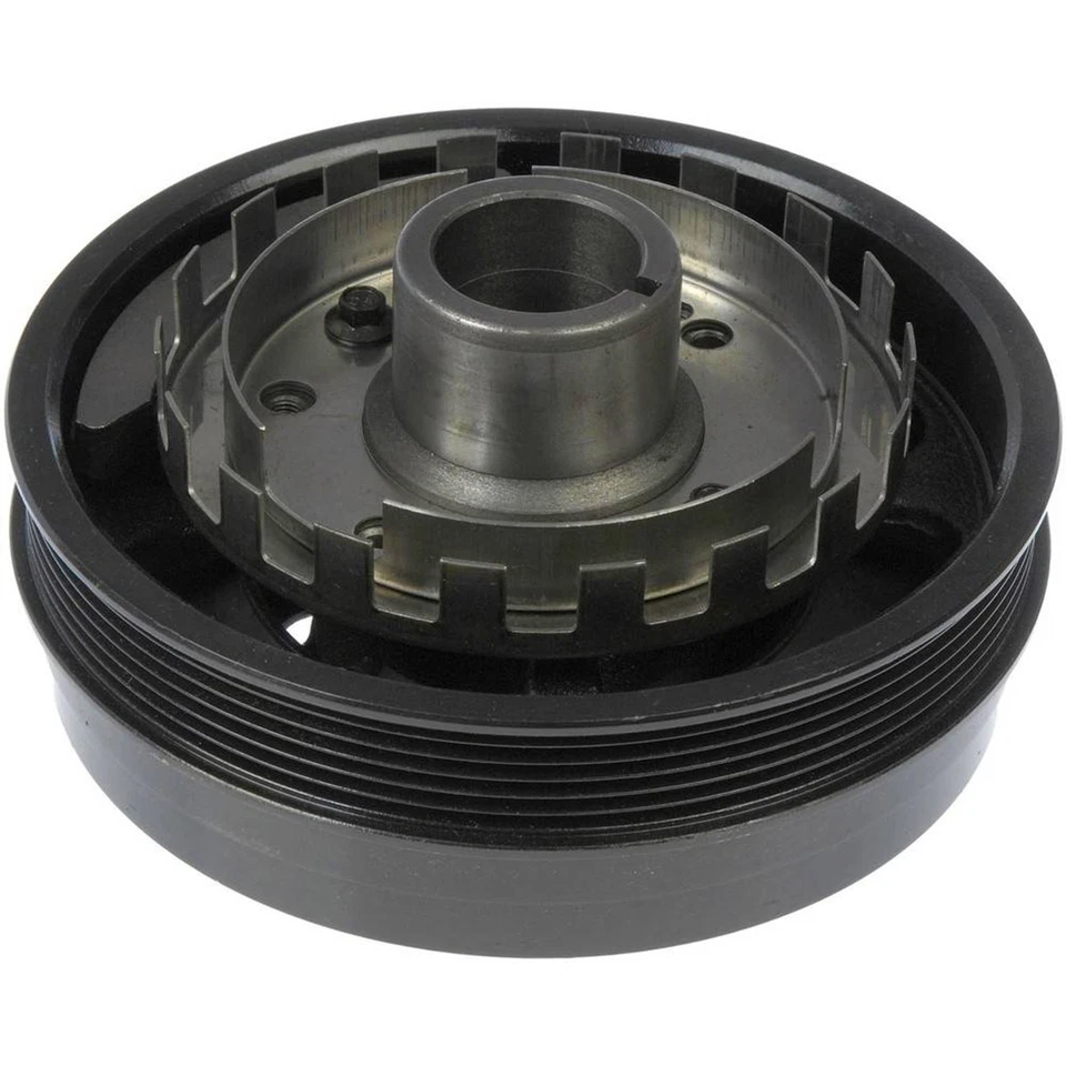 Polea de transmisión por correa de cigüeñal balanceador armónico Dorman para Buick Chevy Pontiac Foto 2 de 4