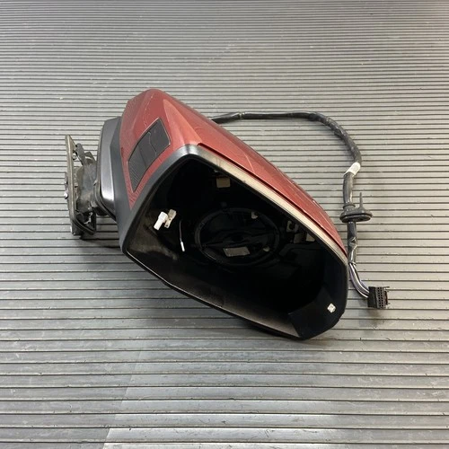 2018-2024 Audi Q5 80A Front Right Door Mirror Without Glass Red OEM NOTE