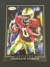 2022 SAGE Artistry #56 Jashaun Corbin Florida State Seminoles
