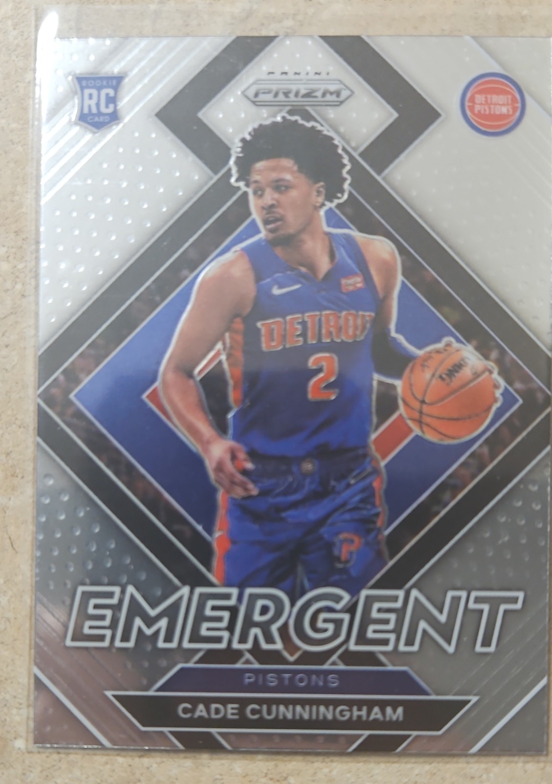 2021-22 Panini Prizm - Emergent Cade Cunningham #22 (RC)