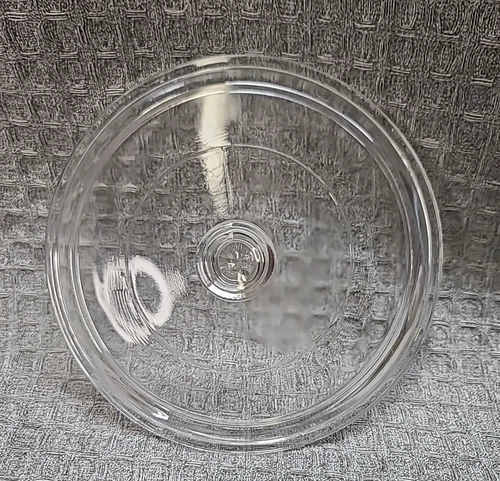Vintage PYREX P83C P-83-C Corning Ware 6” Round Clear Glass Replacement Lid