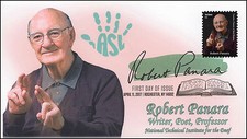 17-088, 2017, Robert Panara, writer, Poet, Educator, FDC, DCP, Rochester NY