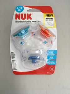 nuk orthodontic pacifier value pack
