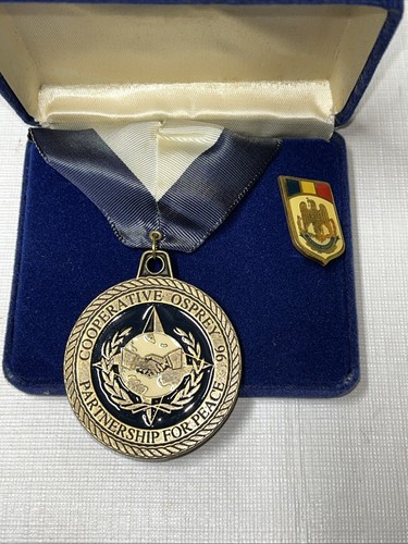 1998 United Nations 'Cooperative Osprey Partnership for Peace' MEDAL w/Ribbon - Picture 4 of 6