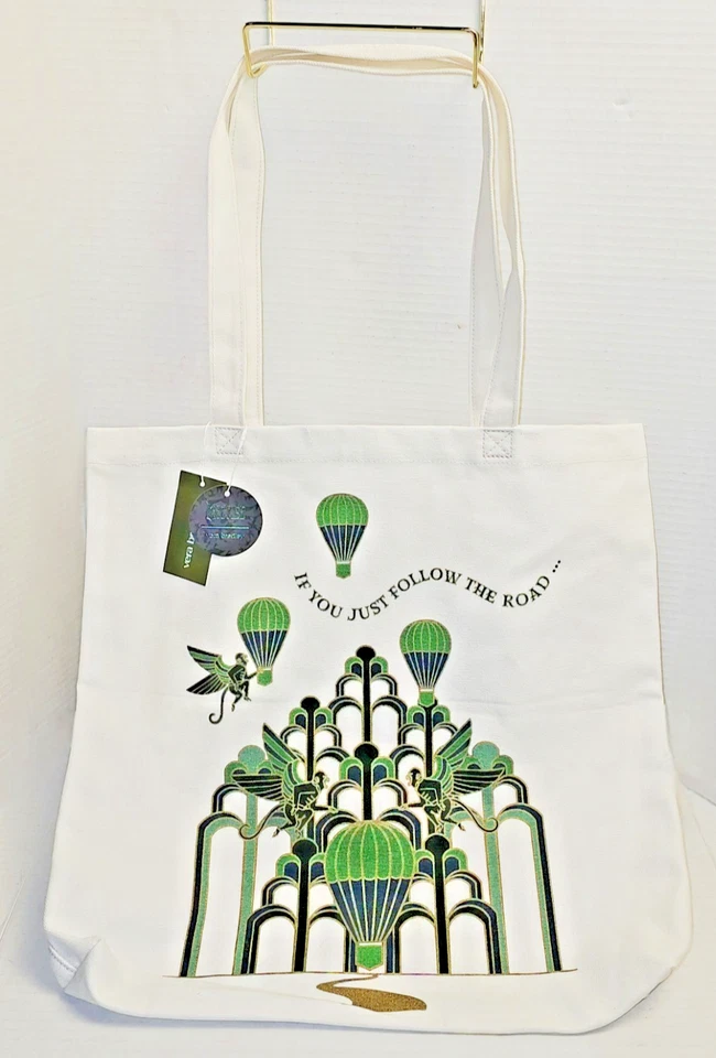 Vera Bradley Wicked Tote Bag w/ Leather Elphaba Wickedly Beautiful Bag Charm NWT - Image 3 of 4