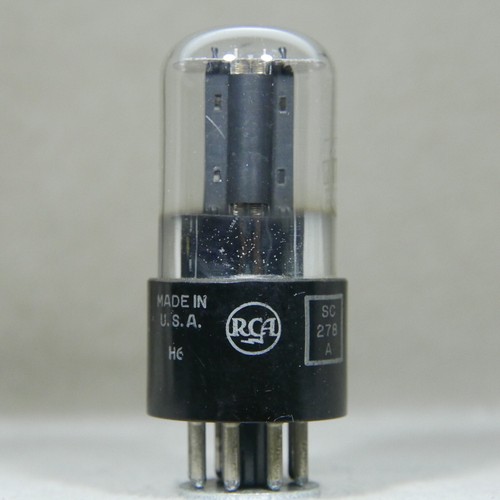 RCA JAN 12SL7-GT VT-289 schwarze Platte Vakuumröhre Made in USA stark - Bild 4 von 14