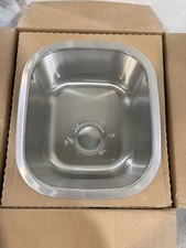 Artisan Premium 16 Gauge Single Basin Undermount Kitchen Sink AR1618-D8-D