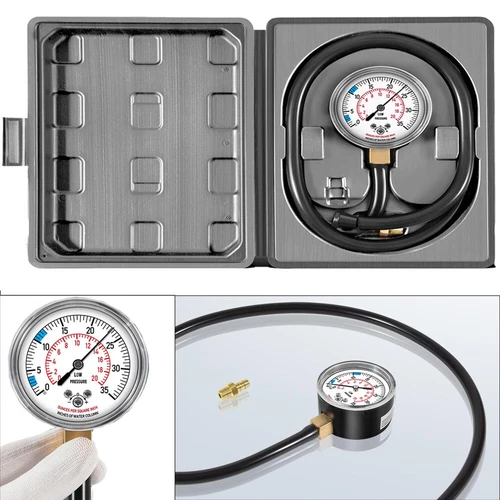 Natural Gas or LP Gas Manifold Pressure Test Gauge Kit, 0-35 "W.C., 1/4" NPT