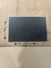 14 Gauge (.074” Thick) Cold Rolled Steel Sheet Metal 8” x 12” - New