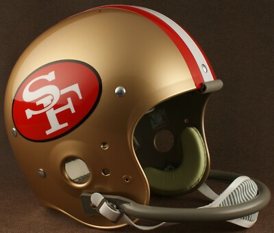 1979 football helmet masks SAN FRANCISCO 49ers 1964-1979 NFL Riddell TK Suspension Football Helmet