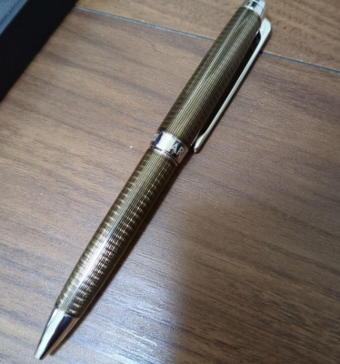 PATEK PHILIPPE Caran d'Ache Leman Novelty Gray Silver Ballpoint