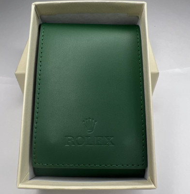 Authentic Rolex Case Leather Travel Pouch Service Center Premium Version   
