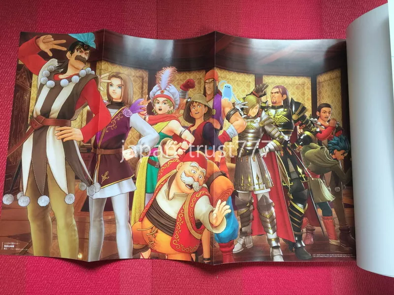 Dragon Quest XI 11 Character Book Japanese Echoes of an Elusive Age Japan  Dqxi for sale online