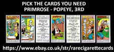 PRIMROSE - POPEYE, 3RD - PICK THE CARDS YOU NEED