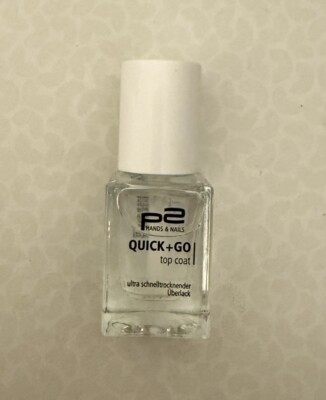 p2 QUICK+ GO| top coat | ultra schnelltrocknender Überlack