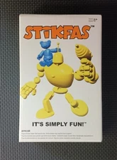 Stikfas Segmented Robot Buildable Figure 2004 - Yellow Variant