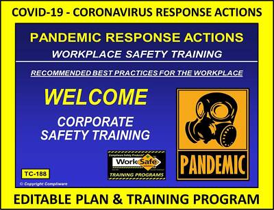 PANDEMIC VIRUS RESPONSE PLAN & TRAINING PROGRAM CDC OSHA INFECTION P95 N95