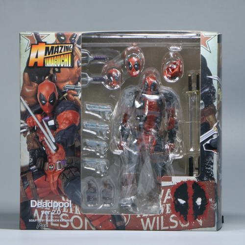 Amazing Yamaguchi Deadpool Ver.2.0 No.025 Figure Marvel 025EX 2.0 Toys Gifts - Picture 1 of 7