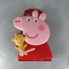 PEPPA PIG Carry Along Friends CARRYING CASE ONLY With Figures by Jazwares