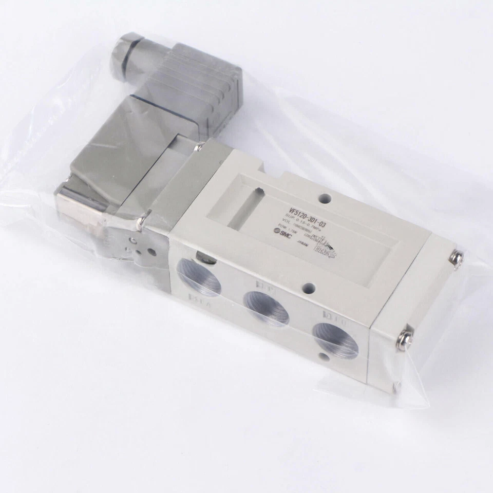 Electroválvula neumática SMC 5/2 VF5120-3D1-03/VF51203D103 VF5000 Series Foto 4 de 4