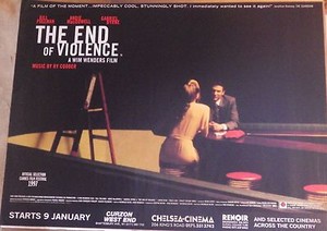 The End of Vilolence 1997 30x40" British Quad Traci Lind NOS RARE Movie Poster