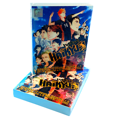 Haikyuu!! Haikyu! Season 1-4 (4 Movies + 5 OVA) Complete Series