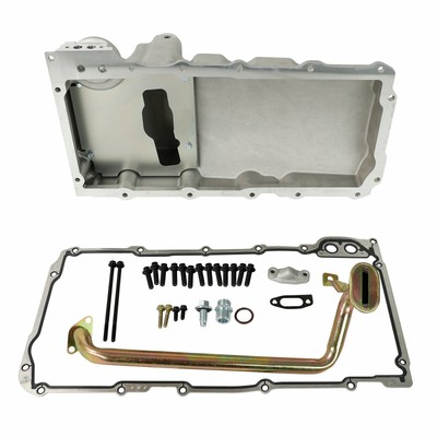 Aluminum 302-1 LS Engine Swap Retro-fit Oil Pan For Chevy 4.8L 5.3L 6.0L 6.2 NEW