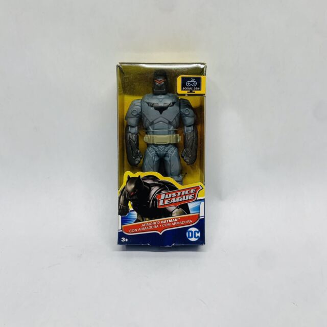 DC Comics Armored Batman 6" Action Figure Justice League by Mattel Fgl71 A4 for sale online 