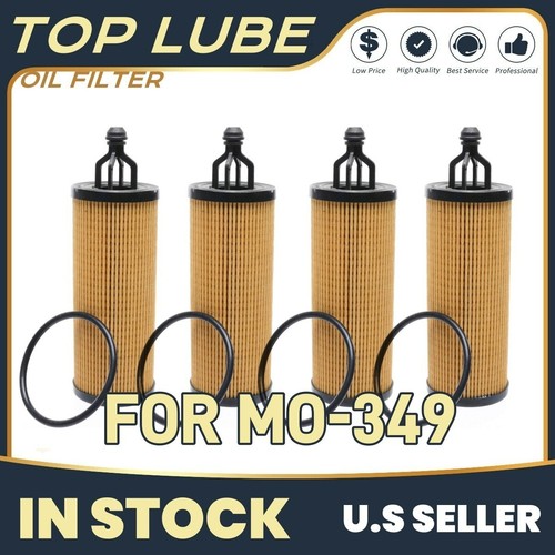 4X Replace Oil Filter MO-349 For Chrysler Jeep Dodge RAM 3.2L 3.6L V6 Pentastar - Bild 1 von 12