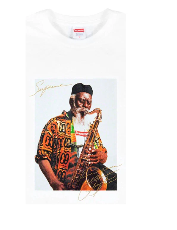 Supreme Pharoah Sanders Tee White Size Medium In hand quick shipping