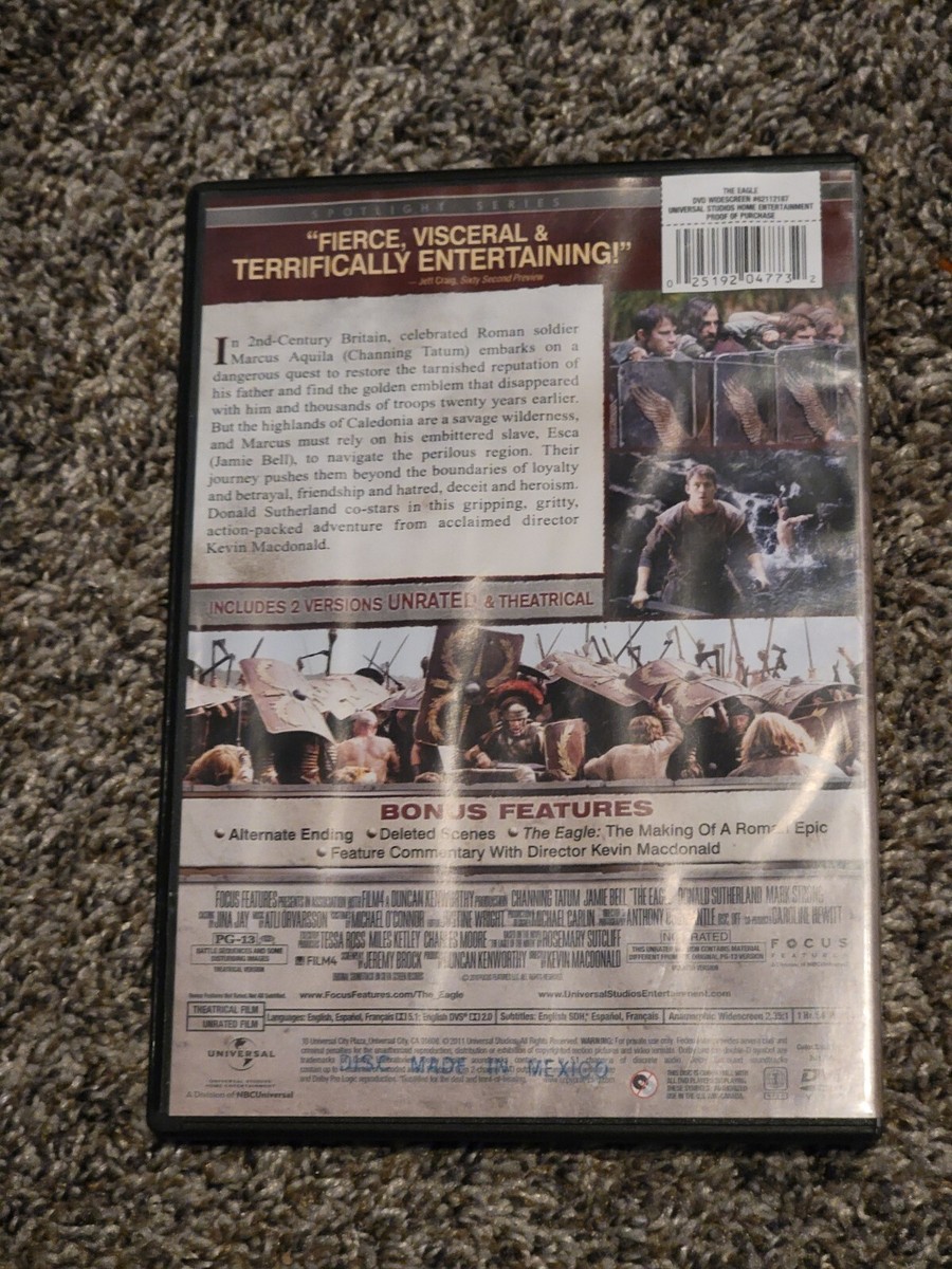 The Eagle - DVD By Channing Tatum Mark Strong 25192047732| eBay